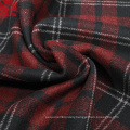 plaid flannel woven wool fabric for cloth